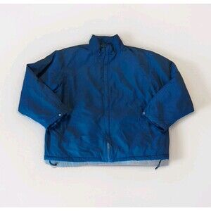 Polo Ralph Lauren Coat Jacket Mens XL Navy Blue Full Zip Heavy Outdoor Warm